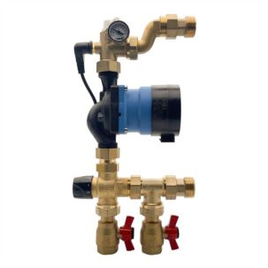 grup de amestec Herz pentru incalzire in pardoseala cu pompa IMP